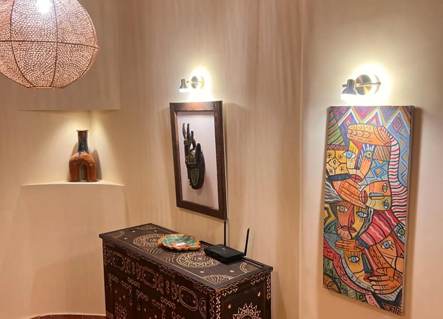 Lägenhet Riad Appart F3 Exceptionnel A Gueliz - A 5 Min De La Gare - Piscine, Wi-Fi Et Parking Au Coeur De Marrakech Marrakesh